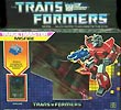 Transformers Generation 1 Misfire with Aimless