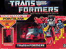 Transformers Generation 1 Pointblank with Peacemaker