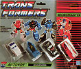 Transformers Generation 1 Micromaster Rescue Patrol (Fixit, Red Hot, Seawatch, Stakeout)