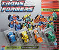 Transformers Generation 1 Micromaster Monster Trucks Patrol (Big Hauler, Heavy Tread, Hydraulic, Slow Poke)