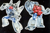 G1 Micromaster Combiner Astro Squad (Barrage & Heave, Phaser & Blast Master, Moonrock & Missile Master)