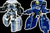 G1 Micromaster Combiner Metro Squad (Power Run & Strikedown, Oiler & Slide, Roadburner & Wheel Blaze)