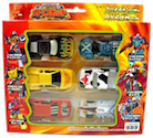 Takara - Car Robots C-011 Spychangers 6-set