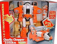 Transformers Go-Bots 1-2-3 Charlie Chopper