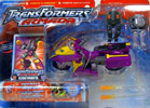 Transformers Armada Sideways w/ Mini-con twins Rook & Crosswise