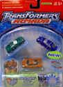 Transformers Armada Street Speed Team (Oval, Backtrack, Spiral)