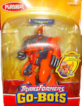 Transformers Go-Bots Reptron (Velociraptor - yellow/silver)
