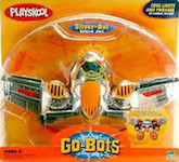 Transformers Go-Bots Silver-Bot (chrome jet)