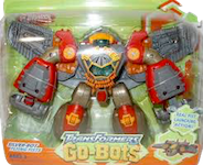 Transformers Go-Bots Silver-Bot Flying Fists