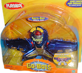 Transformers Go-Bots Aero-Bot (blue chrome jet)