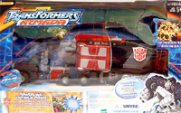 Transformers Armada Powerlinx Optimus Prime w/ Corona Sparkplug