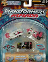 Transformers Armada Road Assault Team (Race Team repaint - Downshift, Dirt Boss, Mirage)