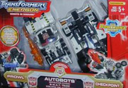 Transformers Energon Checkpoint & Prowl (KMart exclusive)