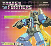 Transformers Vintage (Walmart exclusive) Dirge