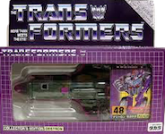 Transformers (G1) Collector's Edition (Takara) Astrotrain (e-Hobby, prototype colors)