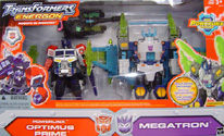 Transformers Energon Powerlinx Optimus Prime & Megatron (TRU exclusive)