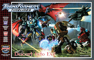 Transformers Timelines (BotCon) Botcon Boxed Set: Deathsaurus, Buzzclaw, Dirge, Fallback, Ironhide, Ricochet, Chromia