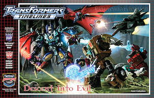 Timelines Botcon Boxed Set: Deathsaurus, Buzzclaw, Dirge, Fallback, Ironhide, Ricochet, Chromia