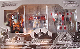 Transformers Galaxy Force (Takara) GX99-EZ Optimus Prime, Megatron, Starscream, TV-magazine Exclusive