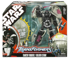 Transformers Crossovers Darth Vader / Death Star