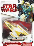 Transformers Crossovers Anakin Skywalker Y-wing bomber