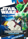 Transformers Crossovers Yoda to Republic Attack Shuttle