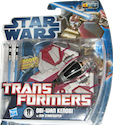 Transformers Crossovers Obi-Wan Kenobi / Jedi Starfighter Eta-2