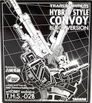 Takara - Collector's Edition (G1) Convoy (Hybrid Style black version, e-Hobby)