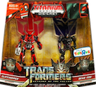 Titanium Cliffjumper vs. Dead End (Toys R Us ex.)