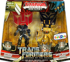 Transformers Titanium Offroad Ironhide vs. Deep Desert Brawl (Toys R Us ex.)