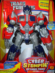 Transformers (Movie) Cyber Stompin' Optimus Prime