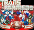 Transformers (Movie) Robot Heroes Mirage vs. Starscream