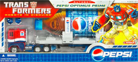 Classics Transformers Pepsi Optimus Prime (Hasbro Toy Shop exclusive)