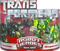 Transformers (Movie) Robot Heroes Ironhide vs. Dispensor (Movie)