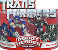 Movie Robot Heroes Optimus Prime vs. Barricade (Movie)