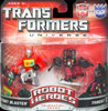 Transformers Universe Robot Heroes Autobot Blaster vs. Thrust (G1)