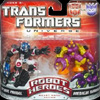 Transformers Universe Robot Heroes Optimus Primal vs. Predacon Tarantulas (Beast Wars)