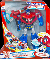 Transformers Animated Roll Out Command Optimus Prime