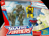 Transformers Animated Stealth Lockdown (with Bumblebee & Optimus Prime, Target exclusive)