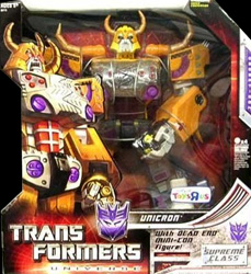 Transformers Universe Unicron w/ Dead End (Toys R Us exclusive)