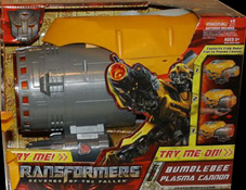 Transformers 2 Revenge of the Fallen Bumblebee Plasma Cannon