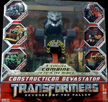 Movie ROTF Constructicon Devastator (Mixmaster, Scrapper, Long Haul, Scavenger, Hightower, Rampage)