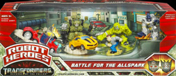 Transformers 2 Revenge of the Fallen Battle for the AllSpark - Autobot Ratchet, Optimus Prime, Sam, Bumblebee, Megatron, Starscream, Decepticon Brawl