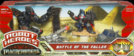 Transformers 2 Revenge of the Fallen Battle of the Fallen - Ironhide, Jetpower Optimus Prime, Megatron, The Fallen