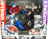 Takara - Animated Optimus Prime vs Megatron (Voyager 2-Pack)