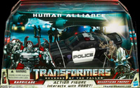 Transformers 2 Revenge of the Fallen Human Alliance Barricade & Decepticon Frenzy