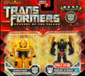 Transformers 2 Revenge of the Fallen Legends Bumblebee vs. Shadow Striker