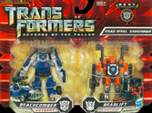 Transformers 2 Revenge of the Fallen Road Rival Showdown (Beachcomber vs Deadlift - Walmart exclusive)