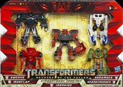 Transformers 2 Revenge of the Fallen Straightaway Shootout Legends 5-pack (Target exclusive - Ironhide, Mudflap, Runamuck, Sparkcrusher, Swerve, The Fallen)