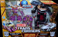 Transformers Hunt for the Decepticons High Speed Spy Battle: Autobot Skids & Mudflap vs. Sideways (Target Excl 2-pack)